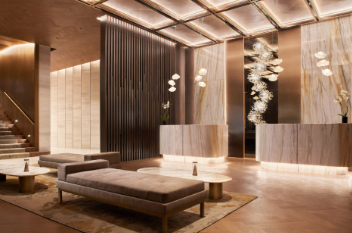 墨西哥城波兰科JW万豪酒店改造公共空间